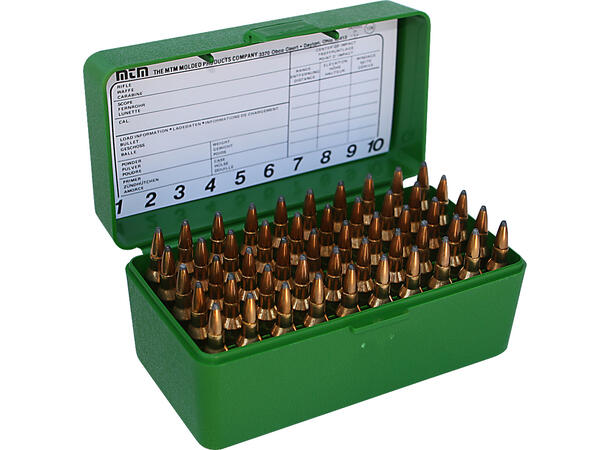 MTM Patronboks Basic Magnum Rifle RLLD-50, 50-skd 300Win/7mm Rem Mag 